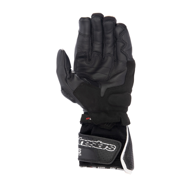 Alpinestars SP-8 Air balti-melni-sarkani motocikla cimdi