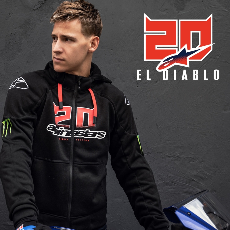 Alpinestars Chrome Ignition Monster FQ20 melns-arkans-balts-zaļš motocikla jaka