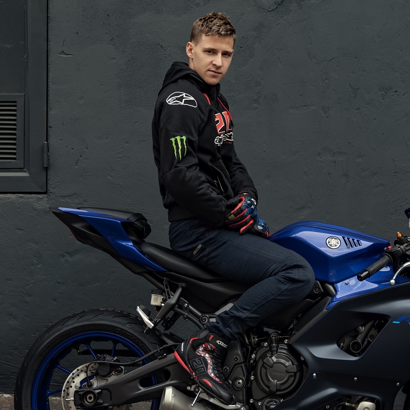 Alpinestars Chrome Ignition Monster FQ20 melns-arkans-balts-zaļš motocikla jaka