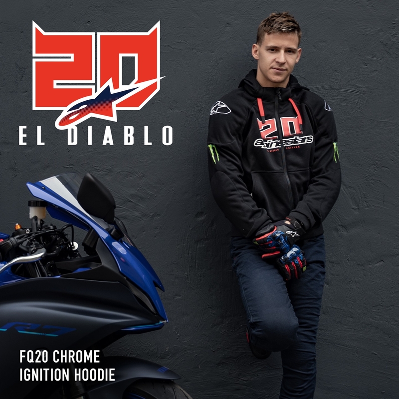 Alpinestars Chrome Ignition Monster FQ20 melns-arkans-balts-zaļš motocikla jaka