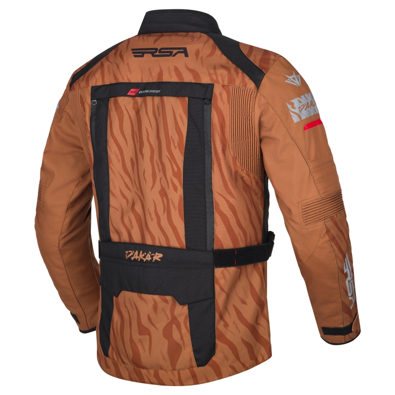 Motocikla jaka RSA Dakar 2 sand-black-red