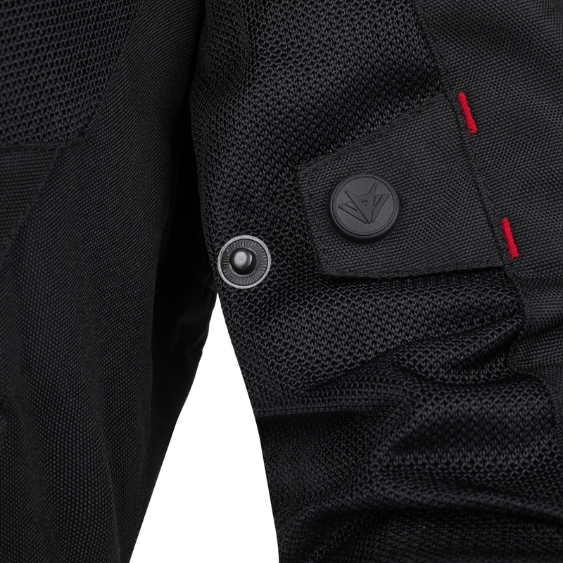 Sieviešu RSA Runway Black-Fluo Yellow motocikla jaka