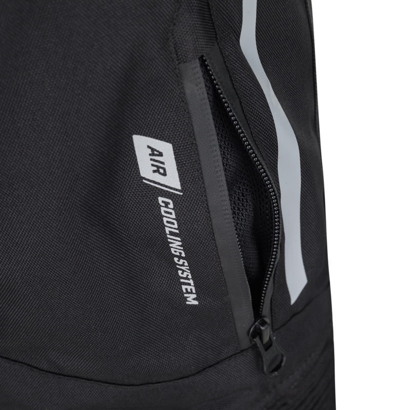 RSA Wasp motocikla bikses melnā un baltā krāsā