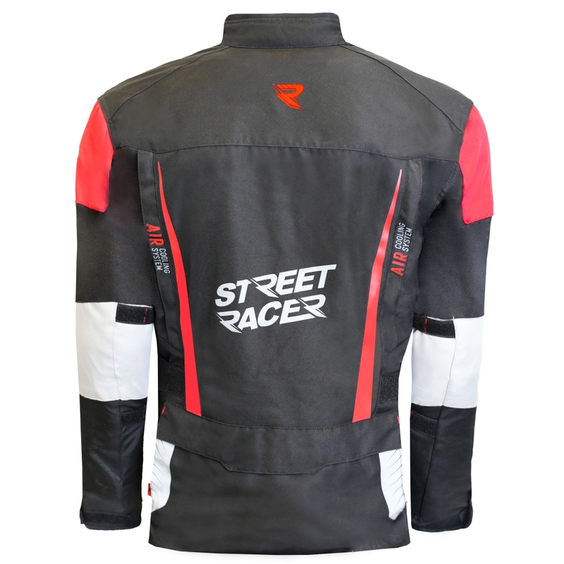 Street Racer All Season Black-Grey-Red motocikla jaka