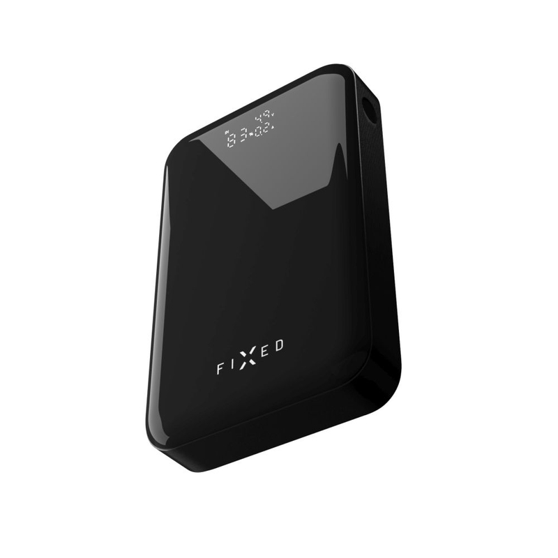 Powerbank Fixed Zen 20 Pro ar LCD displeju melns