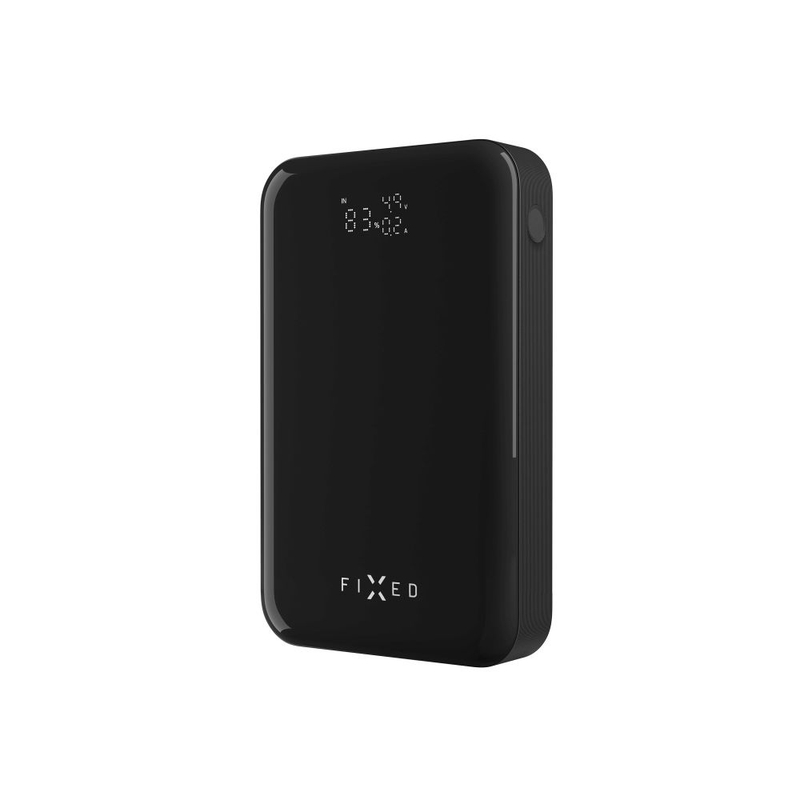 Powerbank Fixed Zen 20 Pro ar LCD displeju melns