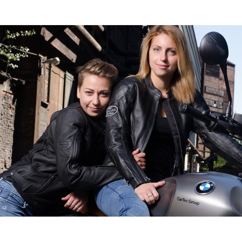 Dámská bunda na motorku Tschul 635 černá výprodej