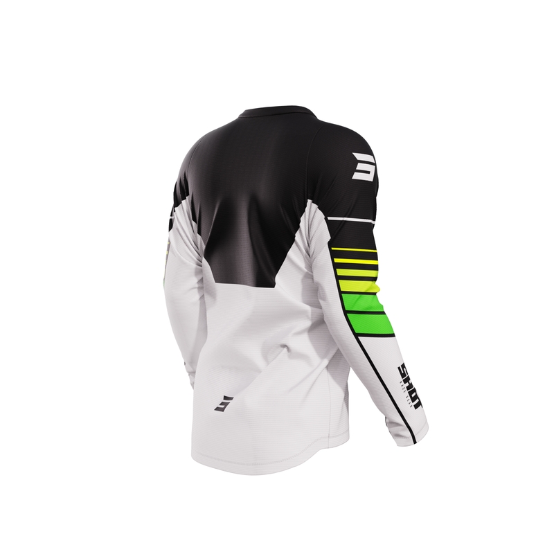 Motokrosový dres Shot Devo Peak zelený výprodej