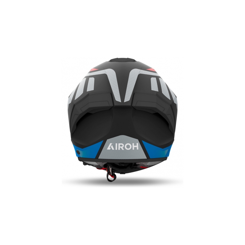 Integrēta motocikla ķivere Airoh Matryx Rider tumši zila matēta