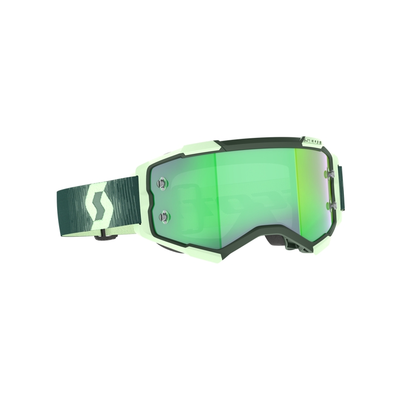 Motokrosa brilles Scott Fury CH green-mint