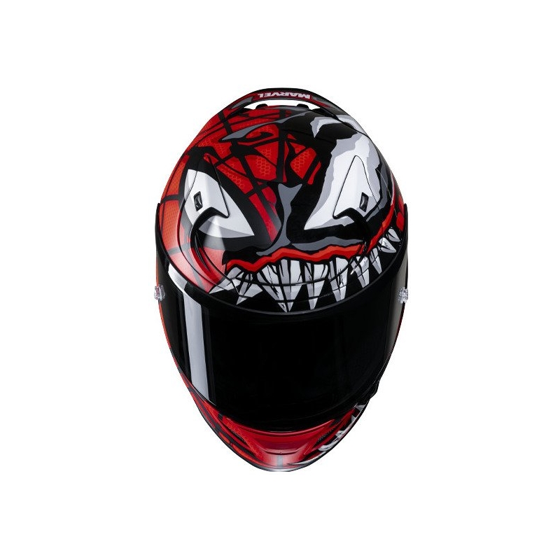 Integrālā ķivere HJC RPHA 12 Maximized Venom Marvel MC1SF izpārdošana