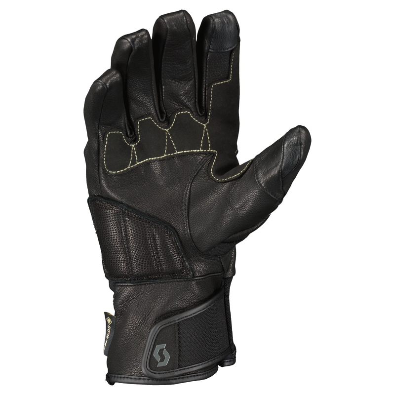Motocikla cimdi SCOTT PRIORITY GTX melni