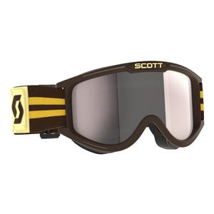 Motokrosa brilles SCOTT 89X Era brūni-sudraba krāsas