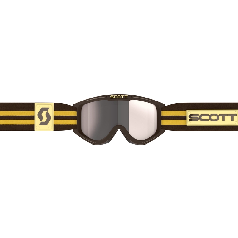 Motokrosa brilles SCOTT 89X Era brūni-sudraba krāsas