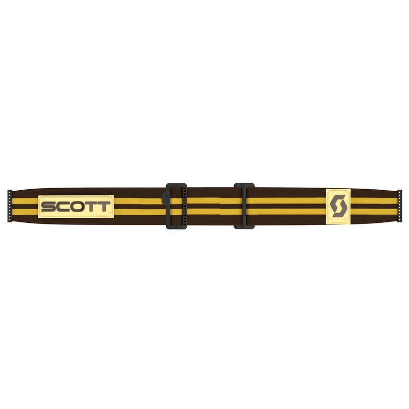 Motokrosa brilles SCOTT 89X Era brūni-sudraba krāsas