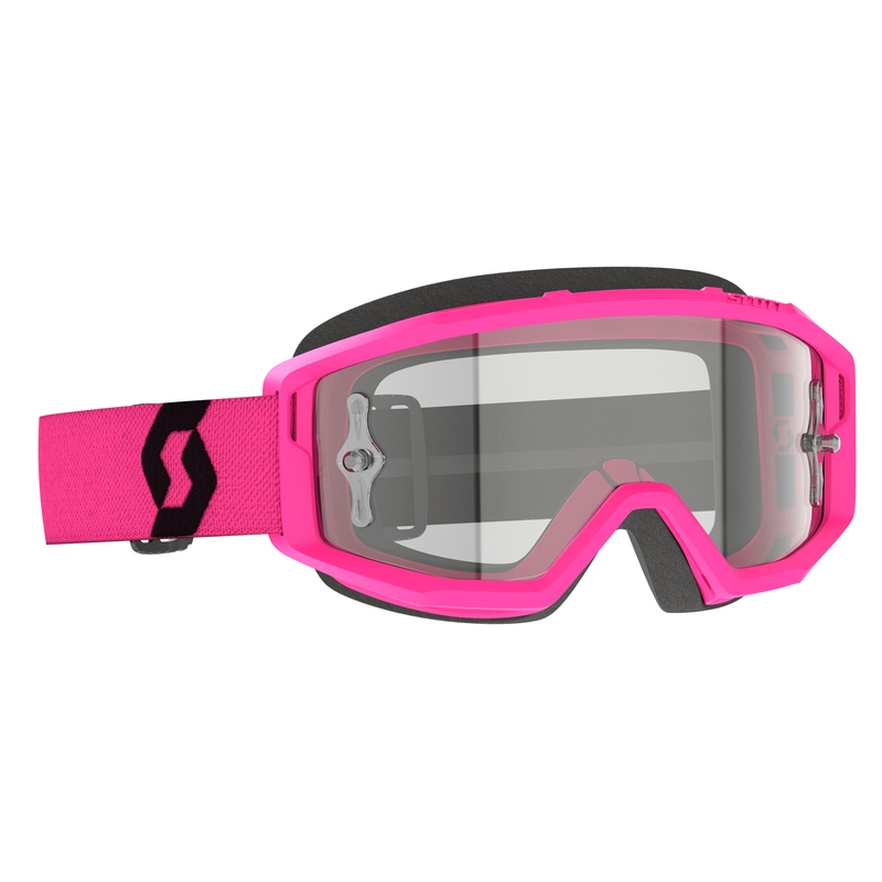 Motokrosa brilles SCOTT Primal rozā-melnas krāsas