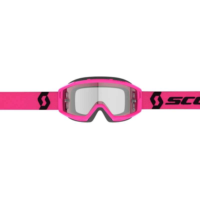 Motokrosa brilles SCOTT Primal rozā-melnas krāsas
