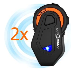 Sada 2 ks Bluetooth Intercomu T-MAX