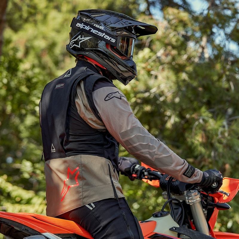 Alpinestars Techdura melna atstarojoša motocikla jaka