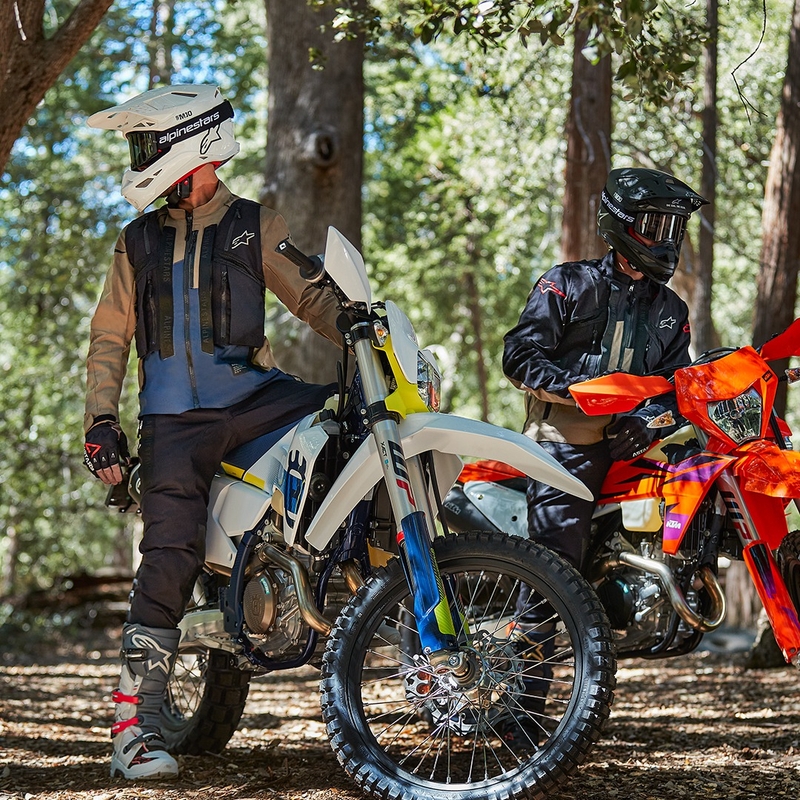 Alpinestars Techdura melna atstarojoša motocikla jaka