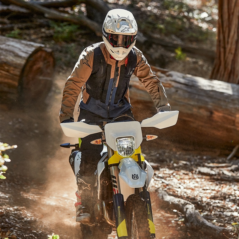 Alpinestars Techdura melna atstarojoša motocikla jaka