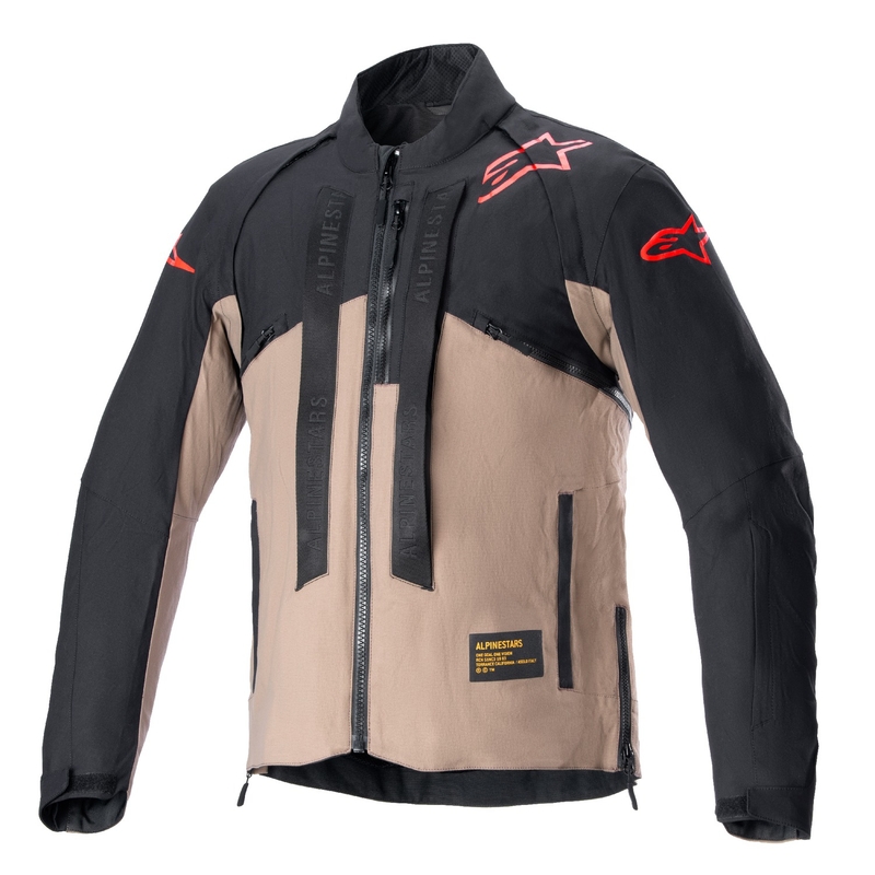 Alpinestars Techdura Black and Brown motocikla jaka