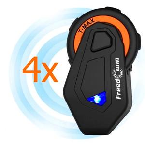 4 Bluetooth interkomu T-MAX komplekti