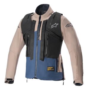 Alpinestars Techdura Black-Brown-Dark Blue motocikla jaka