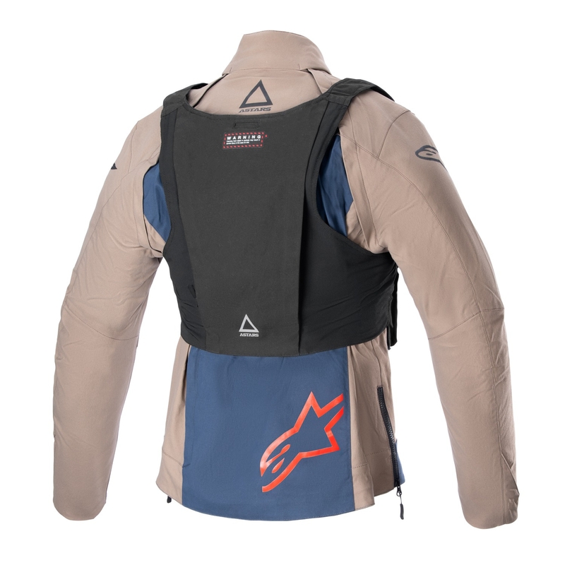 Alpinestars Techdura Black-Brown-Dark Blue motocikla jaka
