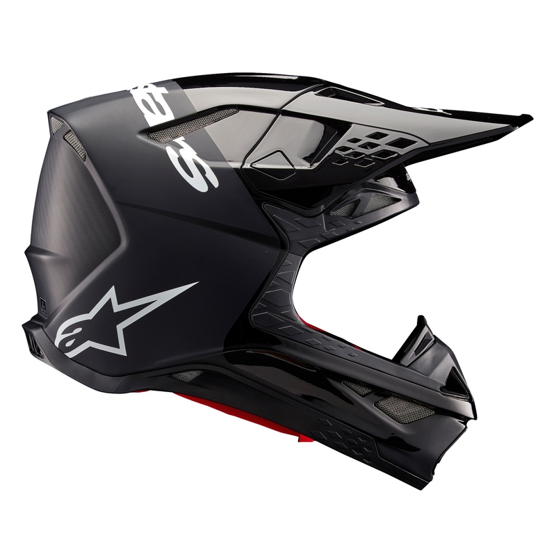 Alpinestars Supertech S-M10 Flood Motokrosa ķivere melns-tumši pelēks