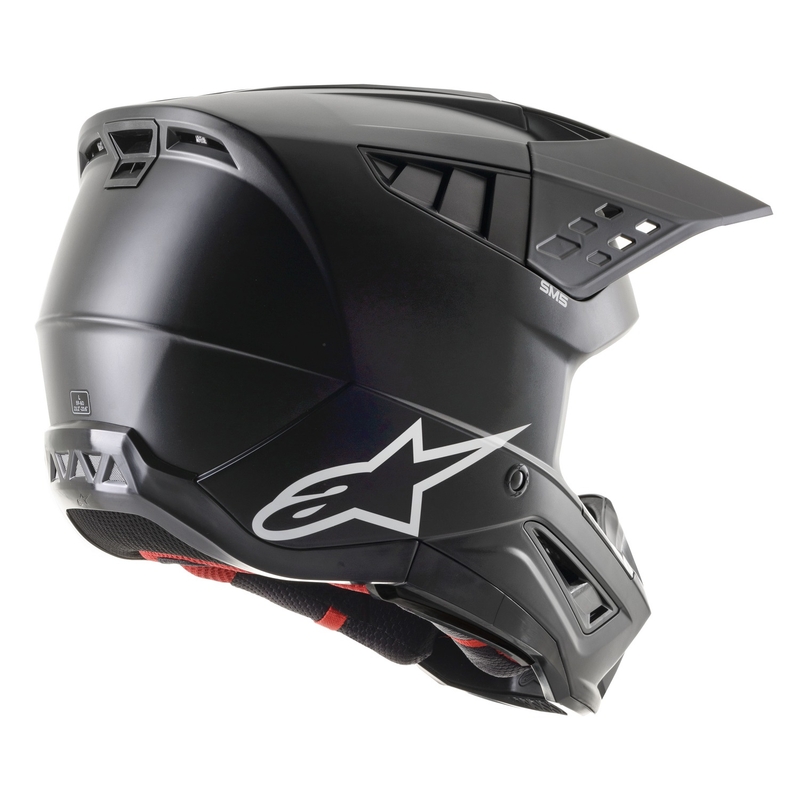 Alpinestars S-M5 Solid motokrosa ķivere matēti melna