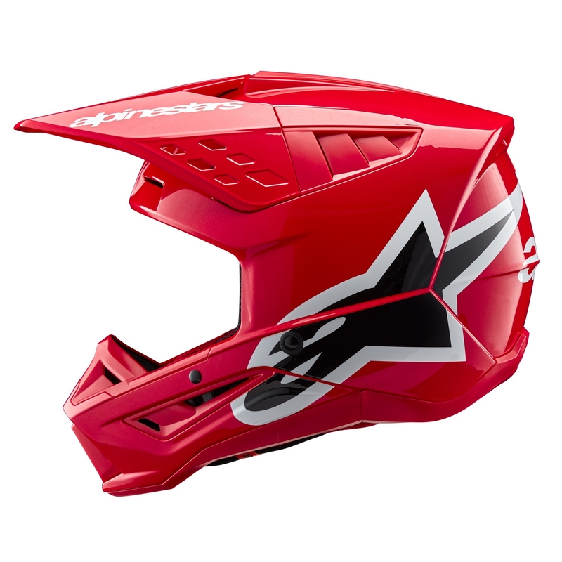 Alpinestars S-M5 Corp sarkana motokrosa ķivere