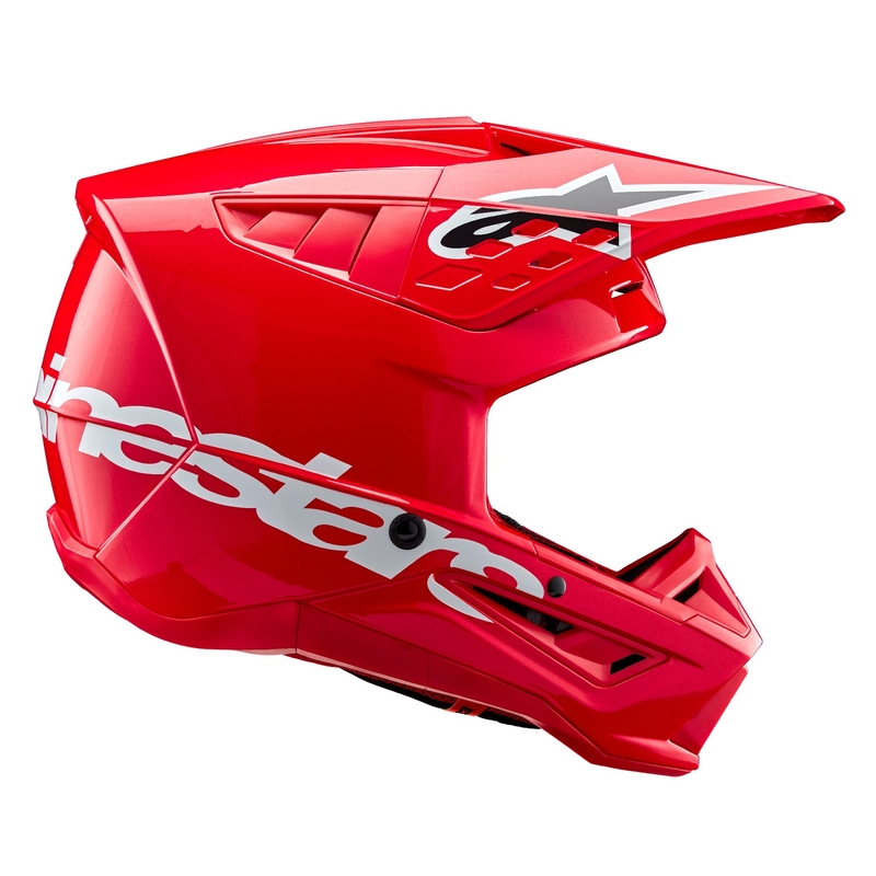 Alpinestars S-M5 Corp sarkana motokrosa ķivere