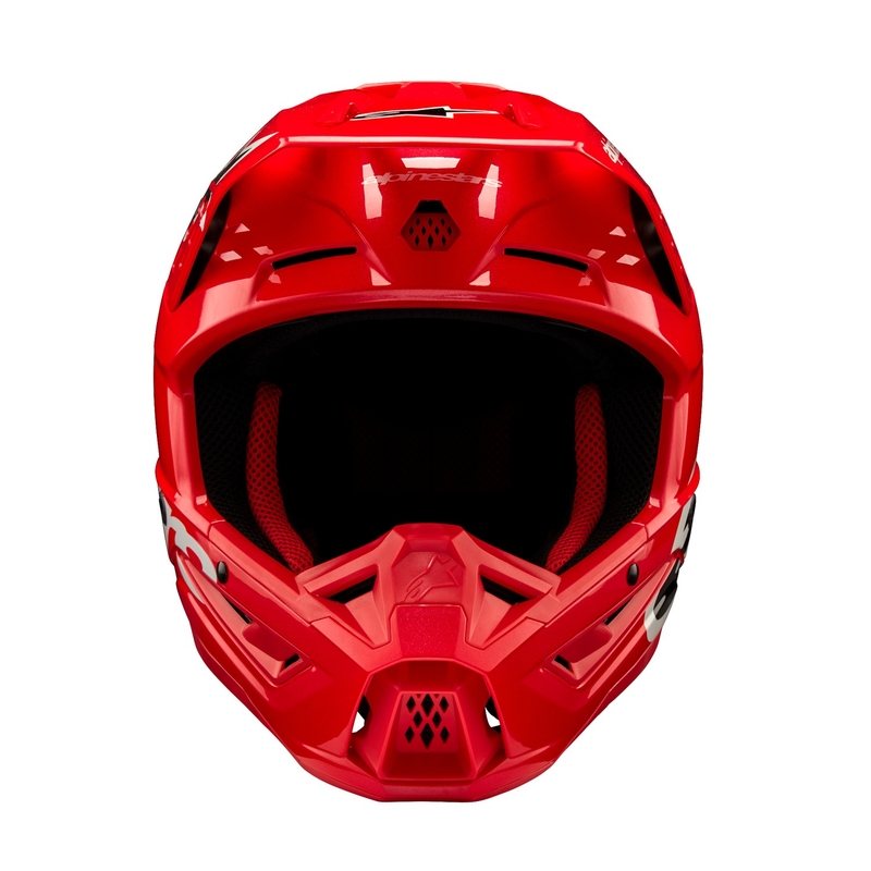 Alpinestars S-M5 Corp sarkana motokrosa ķivere