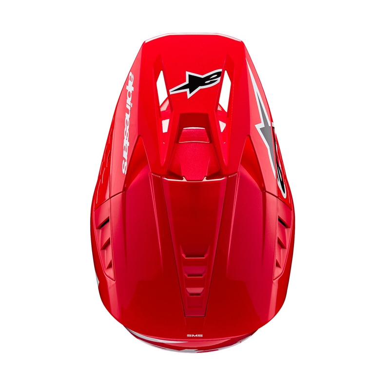 Alpinestars S-M5 Corp sarkana motokrosa ķivere