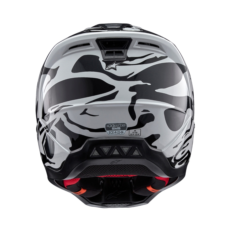 Alpinestars S-M5 Mineral grey camo motokrosa ķivere