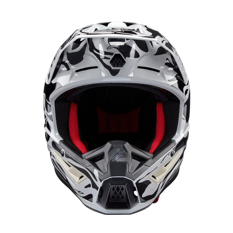 Alpinestars S-M5 Mineral grey camo motokrosa ķivere