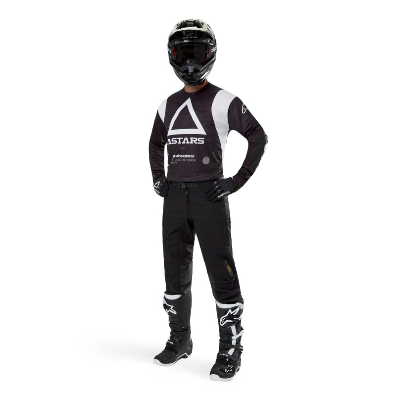 Alpinestars Techdura motokrosa krekls melns