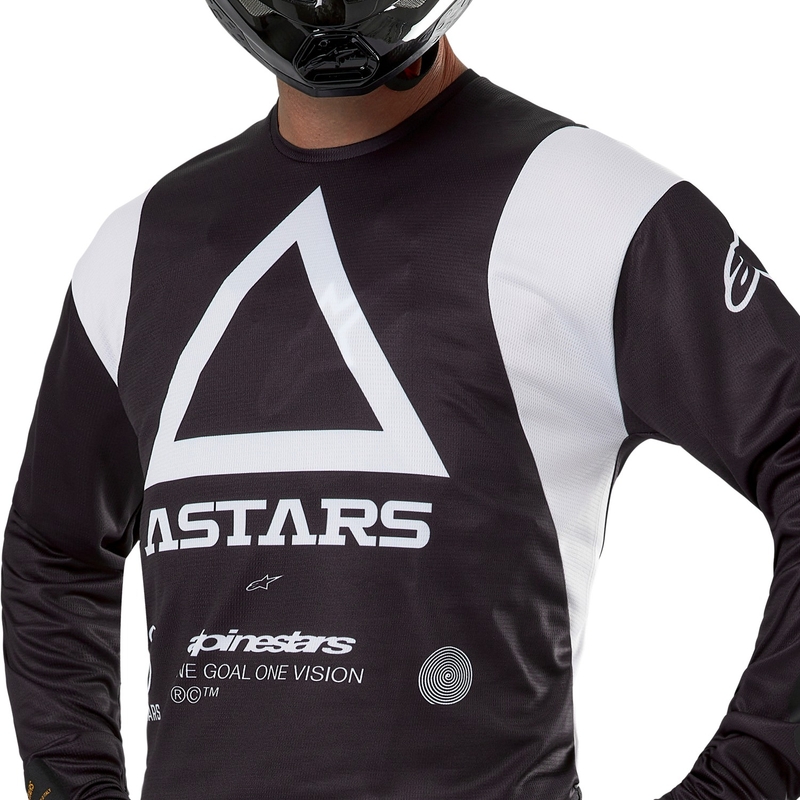 Alpinestars Techdura motokrosa krekls melns