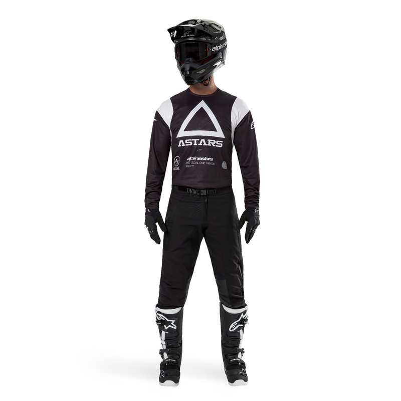 Alpinestars Techdura motokrosa krekls melns