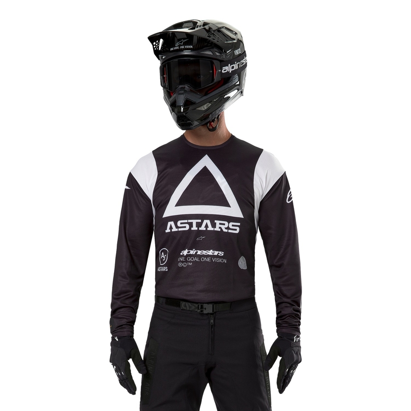 Alpinestars Techdura motokrosa krekls melns