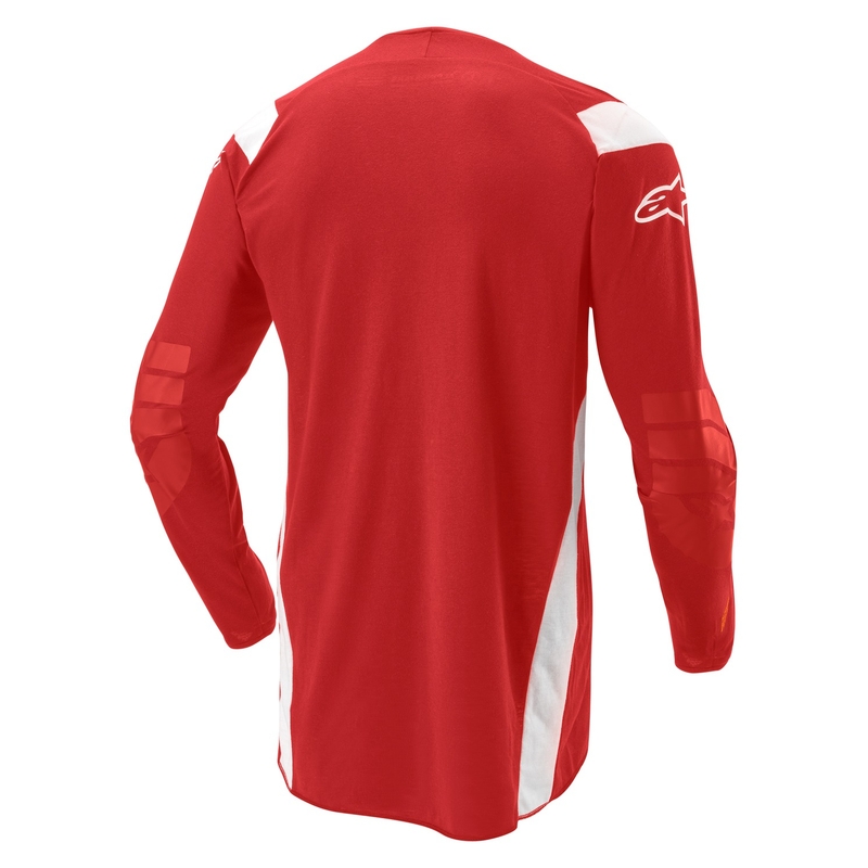 Alpinestars Techdura fluo sarkans motokrosa krekls