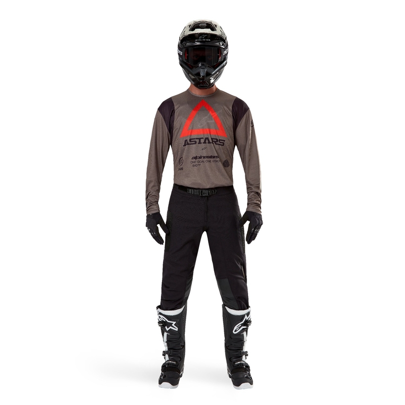 Alpinestars Techdura motokrosa krekliņš brūns