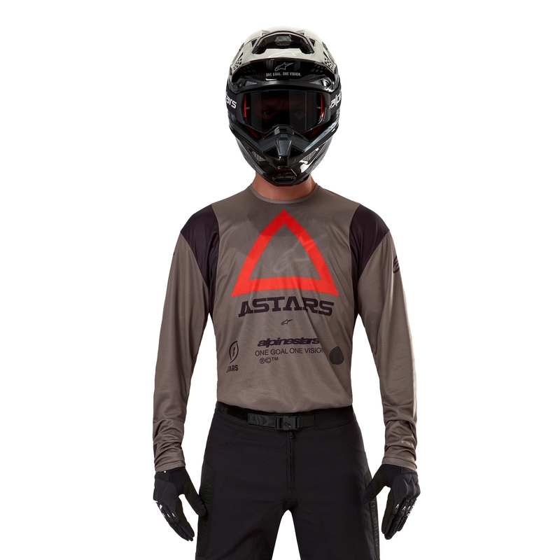 Alpinestars Techdura motokrosa krekliņš brūns