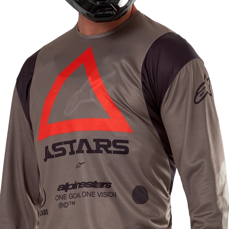 Alpinestars Techdura motokrosa krekliņš brūns