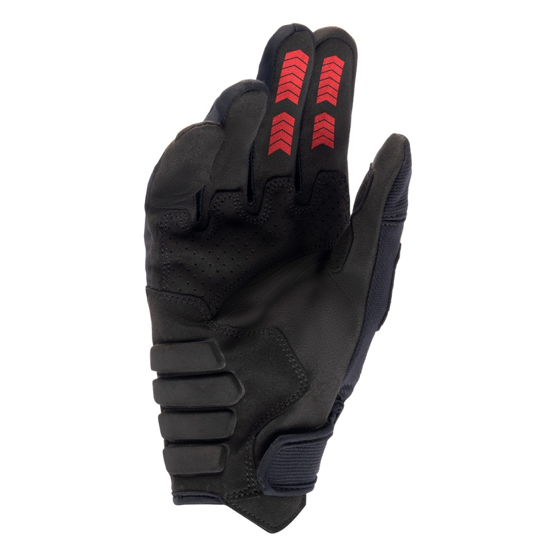 Alpinestars Techdura motokrosa cimdi melni un sarkani