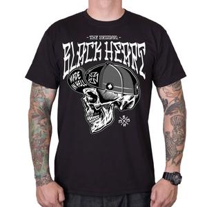 T-krekls Black Heart Mad Mike melns