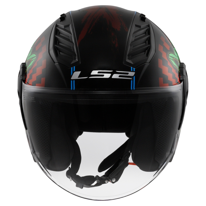 Atvērtā moto ķivere LS2 OF616 Airflow II Happy Dreams