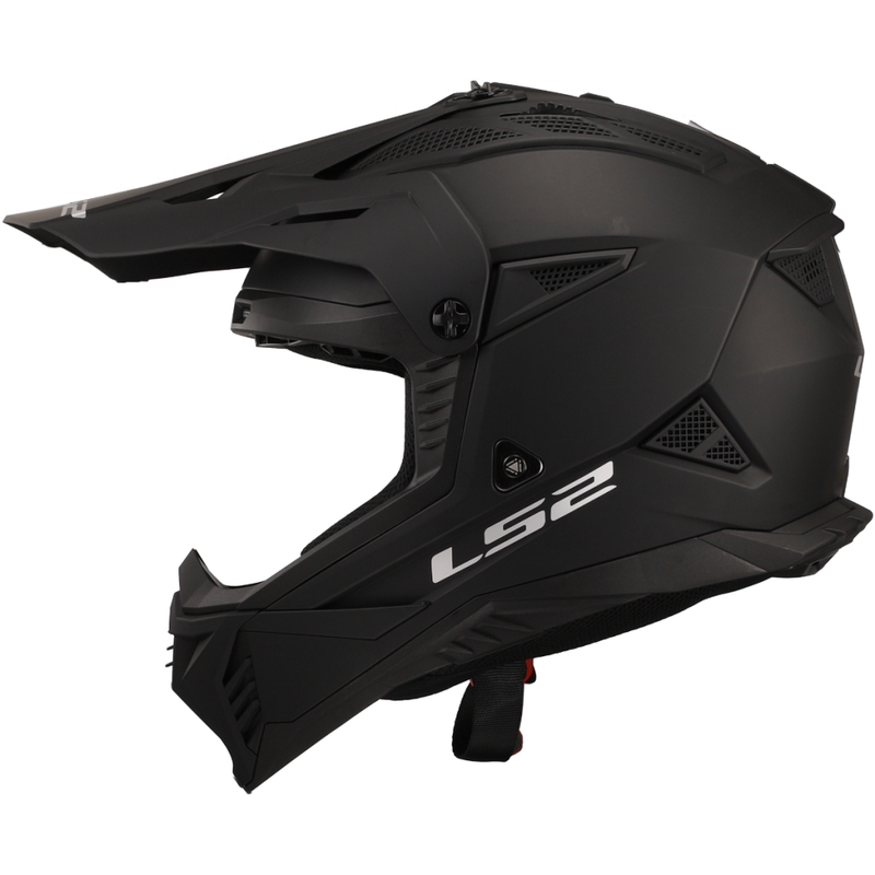 Motokrosa ķivere LS2 MX708 Fast II Solid Matte Black