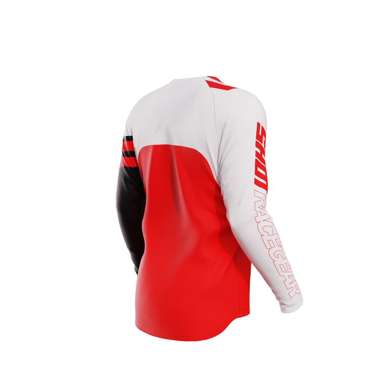 Dětský motokrosový dres Shot Rush červený výprodej